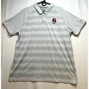 Nike Golf polo shirt mens XL Zonal Cooling short sleeve white